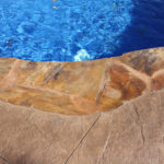 decorative concrete pool liner