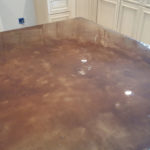 stained concrete kitchen countertop 2