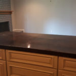 stained concrete kitchen countertop 3