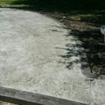 concrete patio staining and stamping kc