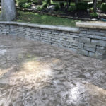 stamped and stained concrete patio leawood (2)