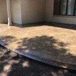 stamped and stained concrete patio leawood 5