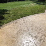 stamped and stained concrete patio lenexa2