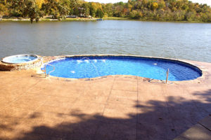 Stamped Concrete Pool