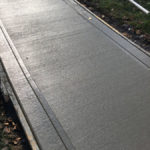 concrete walkway