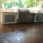 decorative concrete kitchen floor