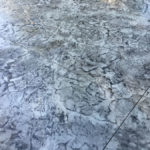 decorative stained concrete patio