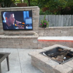 outdoor living concrete patio