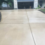 concrete driveway