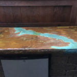 concrete outdoor- countertop