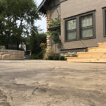 concrete- patio plus firepit