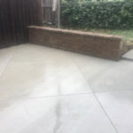 concrete patio