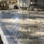 leawood stamped congrete patio