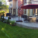 stamped and stained concrete patio overland park 5