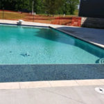 elegant stamped concrete pool in leawood ks