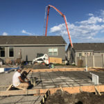 pouring concrete in shawnee ks